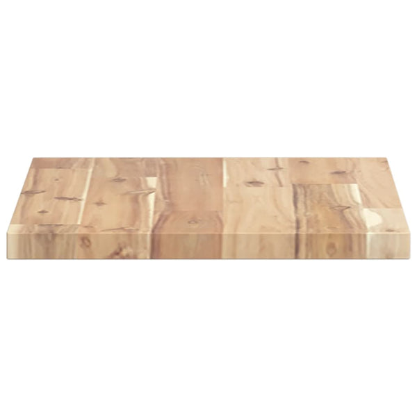 vidaXL Floating Wall Shelf 40x30x2 cm Solid Acacia Wood Untreated