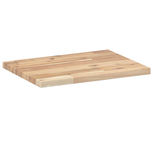 vidaXL Floating Wall Shelves 4 pcs 40x30x2 cm Solid Acacia Wood Untreated