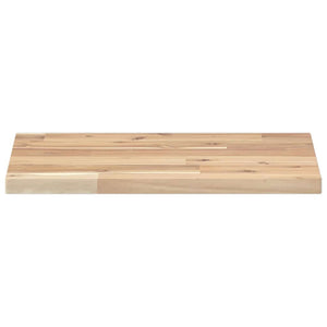 vidaXL Floating Wall Shelves 4 pcs 40x30x2 cm Solid Acacia Wood Untreated