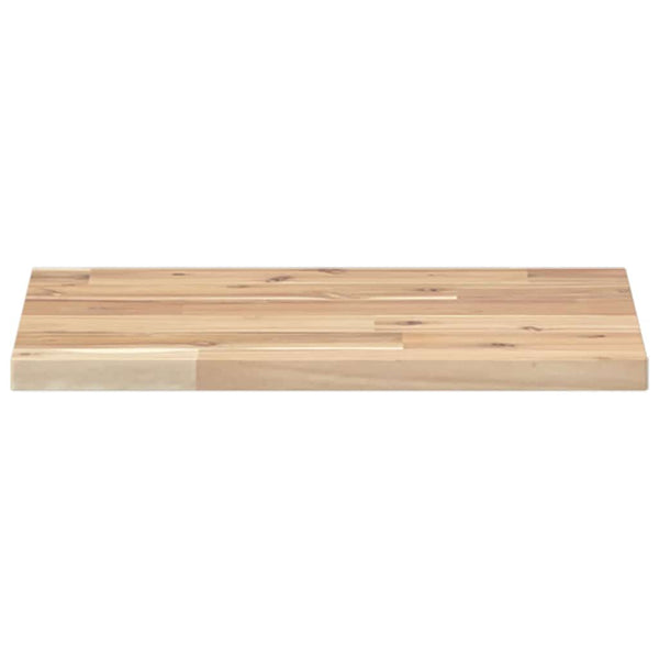 vidaXL Floating Wall Shelves 4 pcs 40x30x2 cm Solid Acacia Wood Untreated