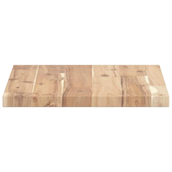 vidaXL Floating Wall Shelves 4 pcs 40x30x2 cm Solid Acacia Wood Untreated