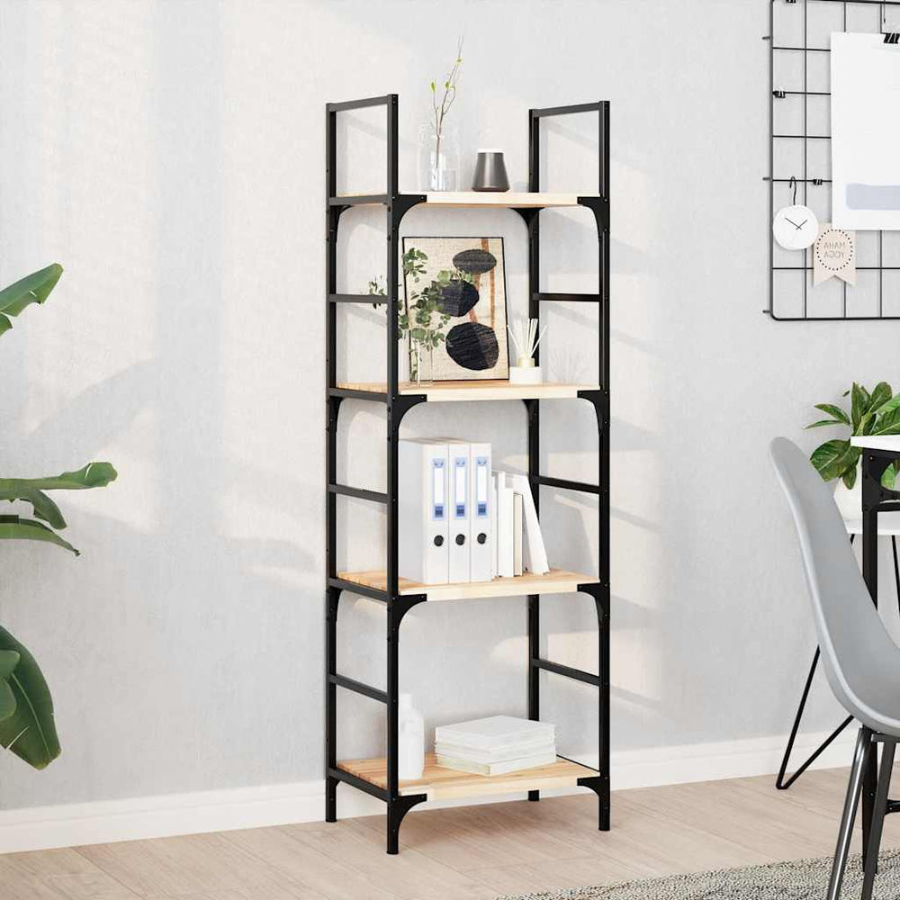 vidaXL Floating Wall Shelves 4 pcs 40x30x2 cm Solid Acacia Wood Untreated