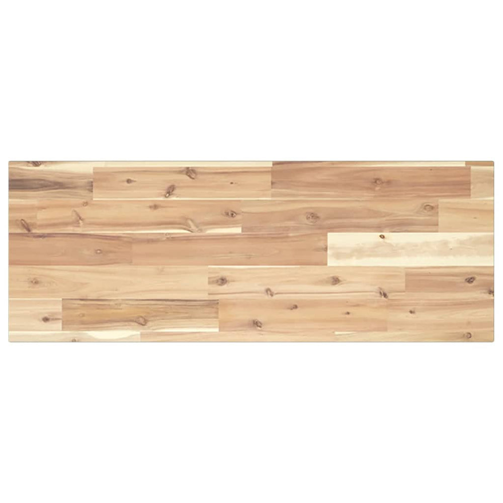 vidaXL Floating Shelf 80x30x2 cm Solid Acacia Wood Untreated