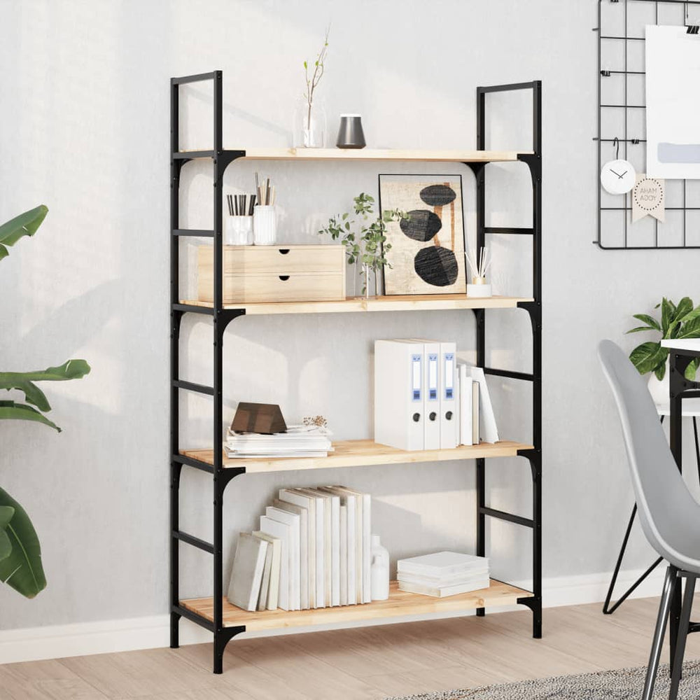 vidaXL Floating Shelves 4 pcs. 80x30x2 cm Solid Acacia Wood Untreated