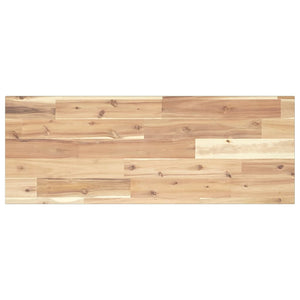 vidaXL Floating Wall Shelf 100x30x2 cm Solid Acacia Wood Untreated