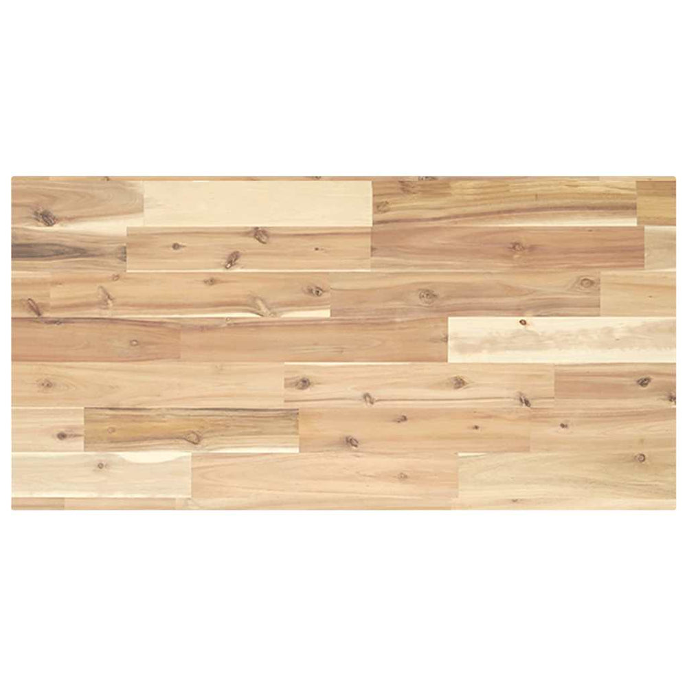 vidaXL Floating Wall Shelf 80x40x2 cm Solid Acacia Wood Untreated