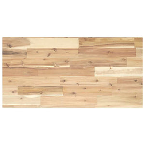 vidaXL Floating Wall Shelf 80x40x2 cm Solid Acacia Wood Untreated