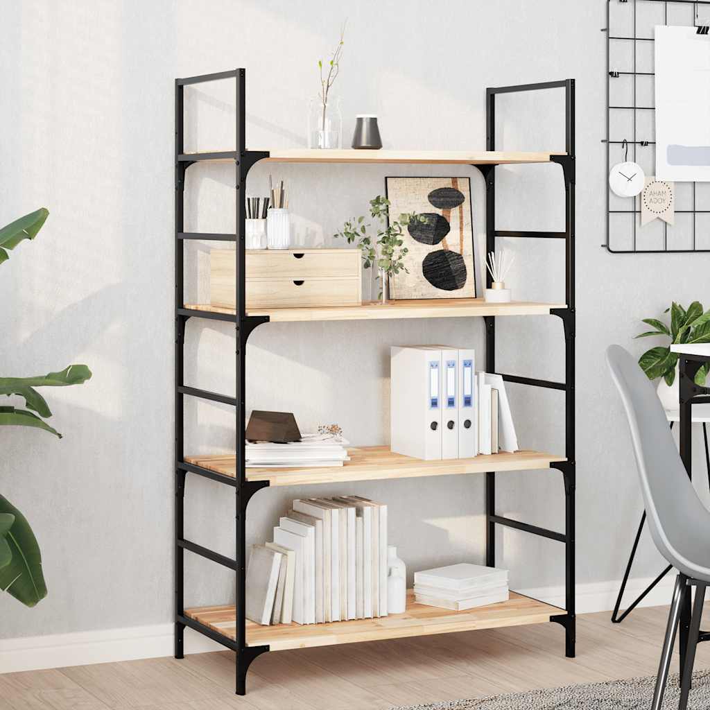 vidaXL Floating Wall Shelf 80x40x2 cm Solid Acacia Wood Untreated