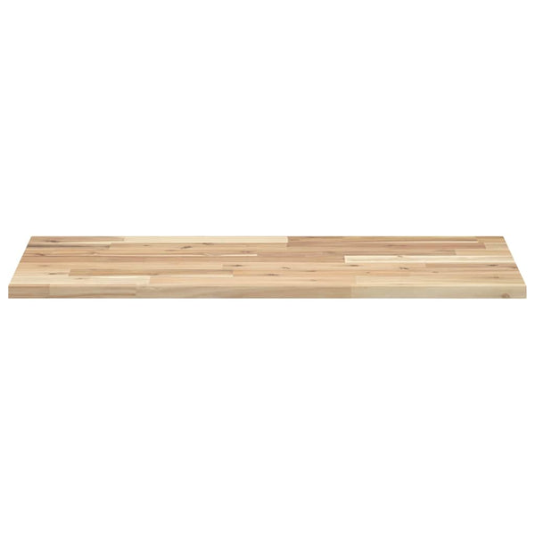 vidaXL Floating Shelves 2 pcs 80x40x2 cm Solid Acacia Wood Untreated