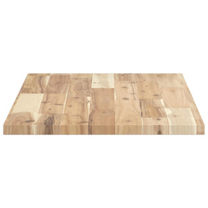 vidaXL Floating Shelves 2 pcs 80x40x2 cm Solid Acacia Wood Untreated