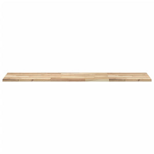 vidaXL Floating Shelf 140x40x2 cm Solid Acacia Wood Untreated