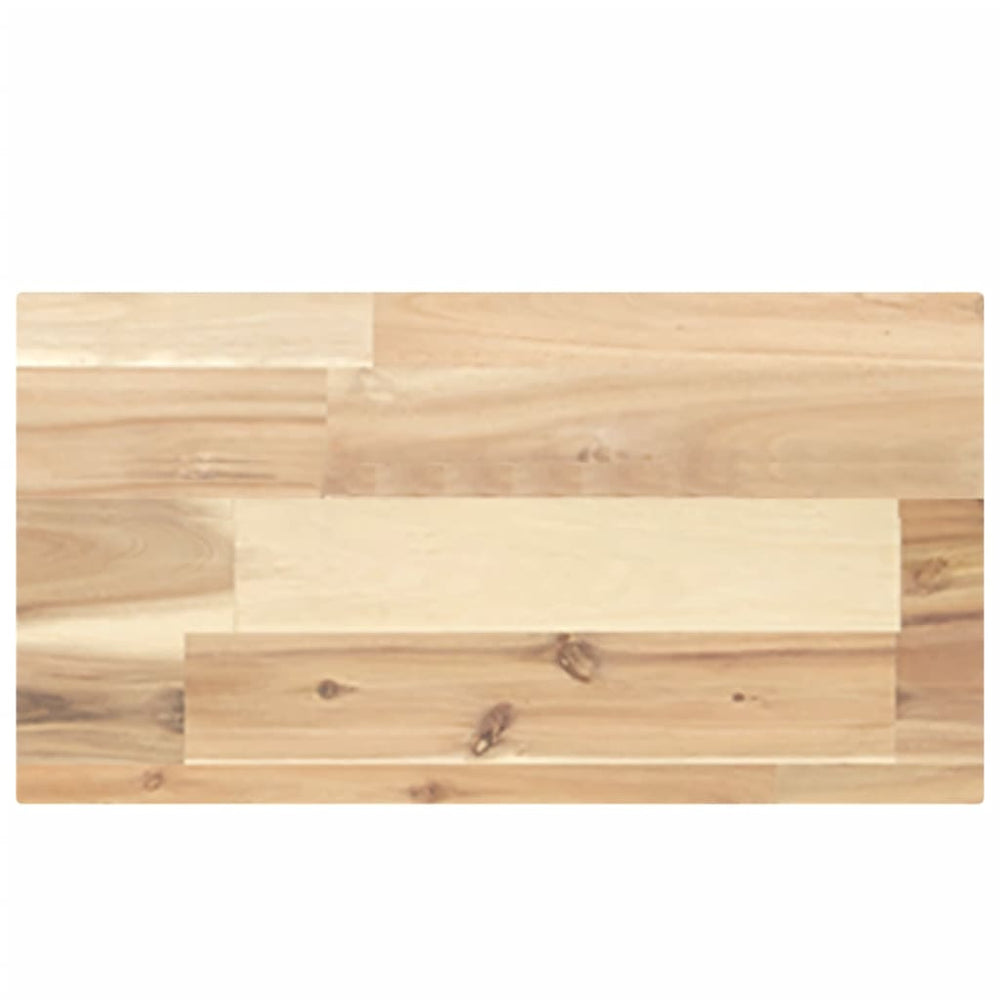 vidaXL Floating Shelf 40x20x4 cm Solid Acacia Wood Untreated