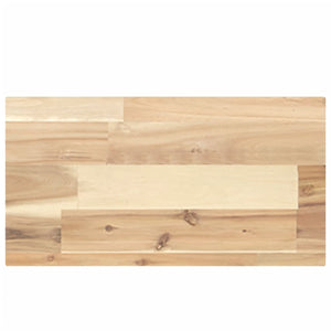 vidaXL Floating Shelf 40x20x4 cm Solid Acacia Wood Untreated