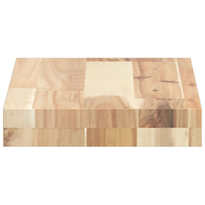 vidaXL Floating Shelf 40x20x4 cm Solid Acacia Wood Untreated
