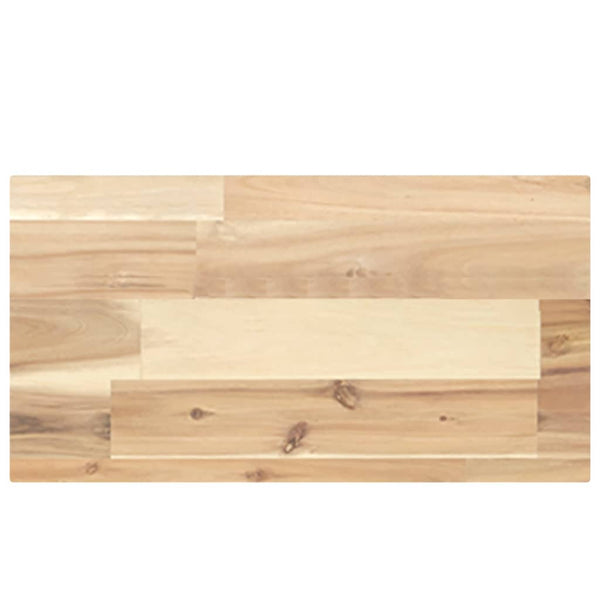 vidaXL Floating Shelf 60x20x4 cm Solid Acacia Wood Untreated