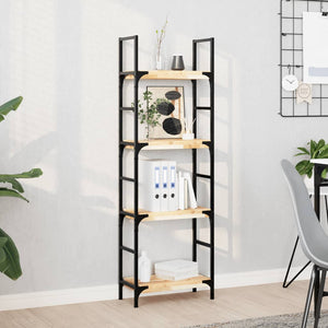 vidaXL Floating Shelf 60x20x4 cm Solid Acacia Wood Untreated