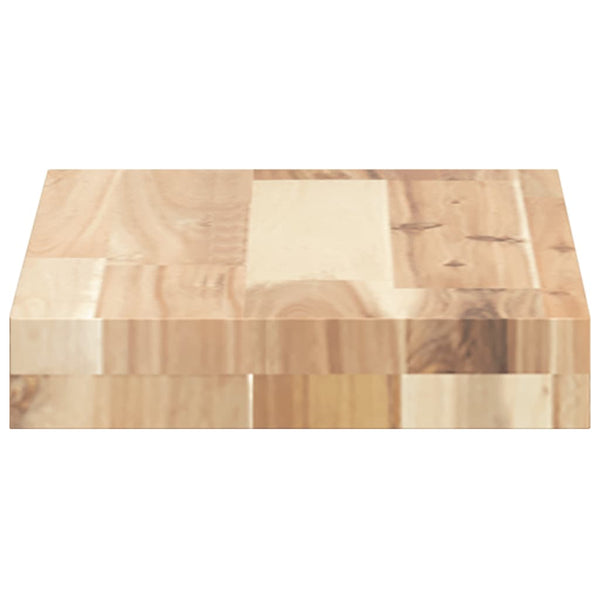 vidaXL Floating Shelves 4 pcs. 60x20x4 cm Solid Acacia Wood Untreated