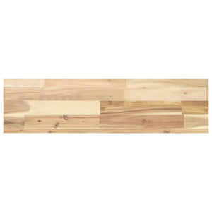 vidaXL Floating Shelves 4 pcs. 80x20x4 cm Solid Acacia Wood Untreated