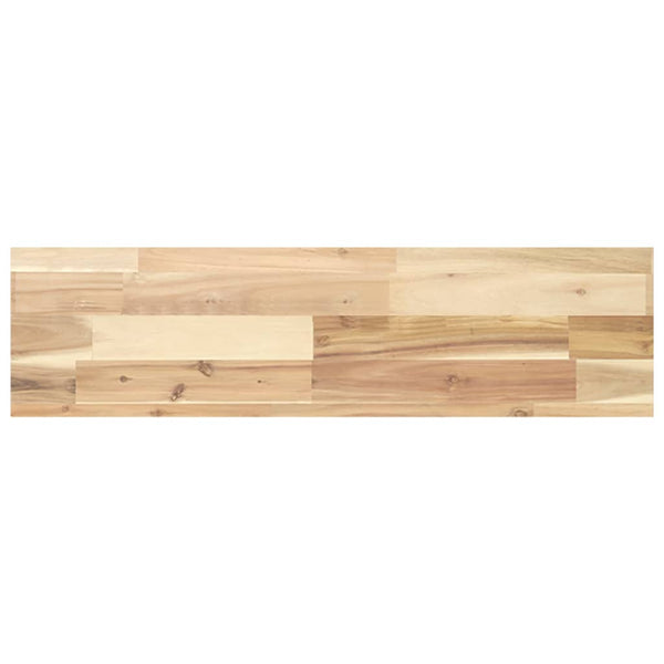 vidaXL Floating Shelves 4 pcs. 80x20x4 cm Solid Acacia Wood Untreated