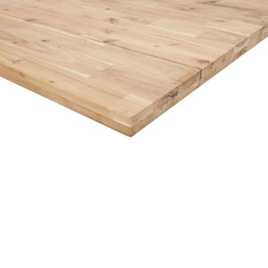 vidaXL Floating Shelf 100x20x4 cm Solid Acacia Wood Untreated