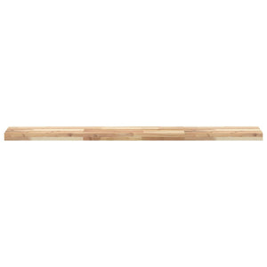 vidaXL Floating Shelf 160x20x4 cm Solid Acacia Wood Untreated