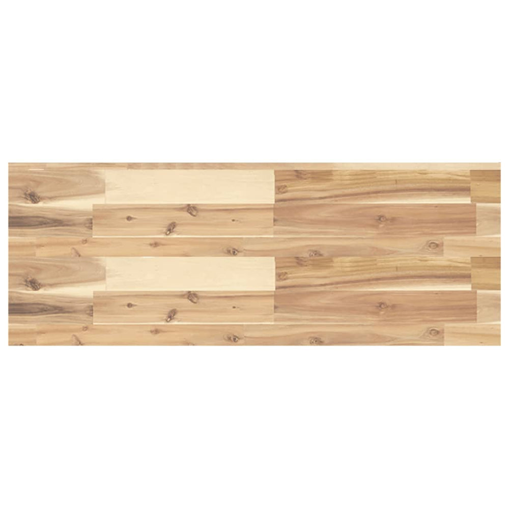 vidaXL Floating Wall Shelf 80x30x4 cm Solid Acacia Wood Untreated
