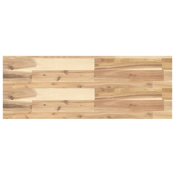 vidaXL Floating Wall Shelf 80x30x4 cm Solid Acacia Wood Untreated
