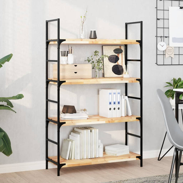 vidaXL Floating Wall Shelf 80x30x4 cm Solid Acacia Wood Untreated