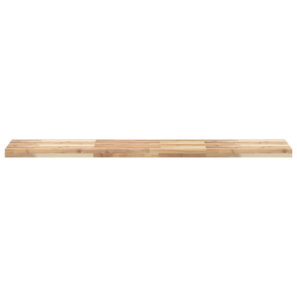 vidaXL Floating Shelves 2 pcs. 160x30x4 cm Solid Acacia Wood Untreated