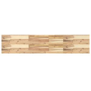 vidaXL Floating Shelves 2 pcs. 160x30x4 cm Solid Acacia Wood Untreated
