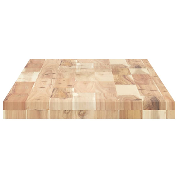 vidaXL Floating Wall Shelf 120x40x4 cm Solid Acacia Wood Untreated