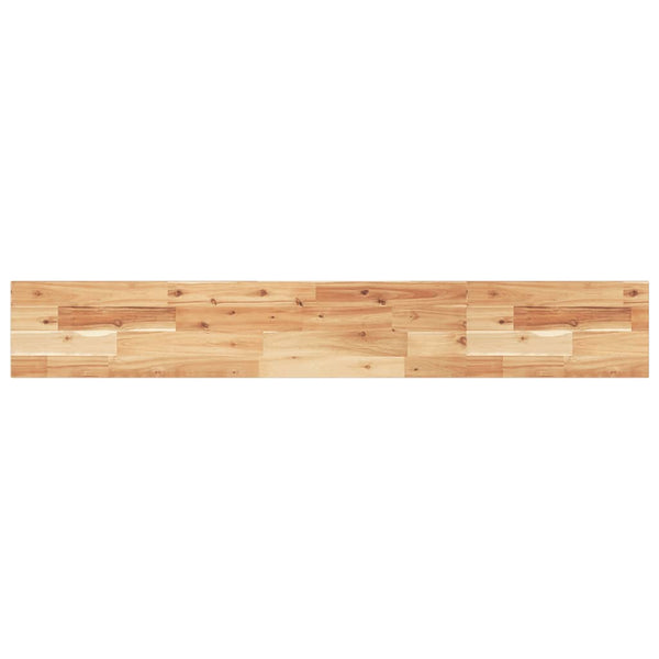 vidaXL Floating Shelf 140x20x2 cm Solid Acacia Wood, Oiled