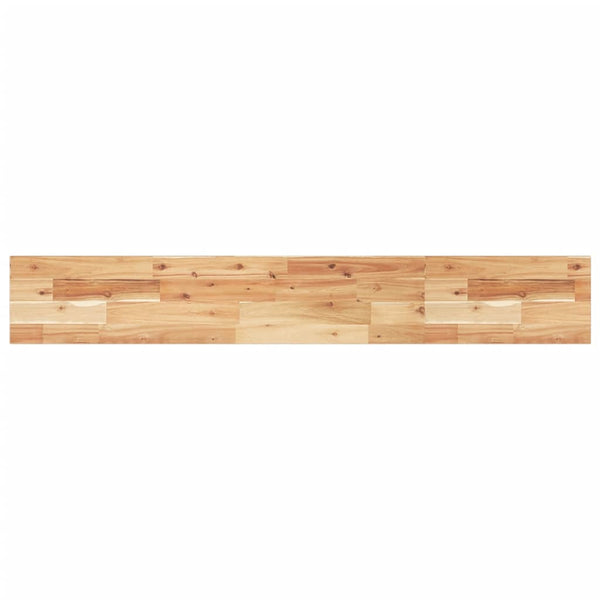 vidaXL Floating Shelf 160x20x2 cm Solid Acacia Wood Oil-Treated