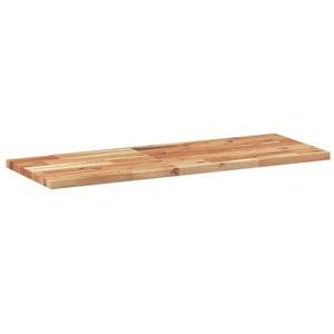 vidaXL Floating Wall Shelf 100x30x2 cm Solid Acacia Wood Oil-Treated