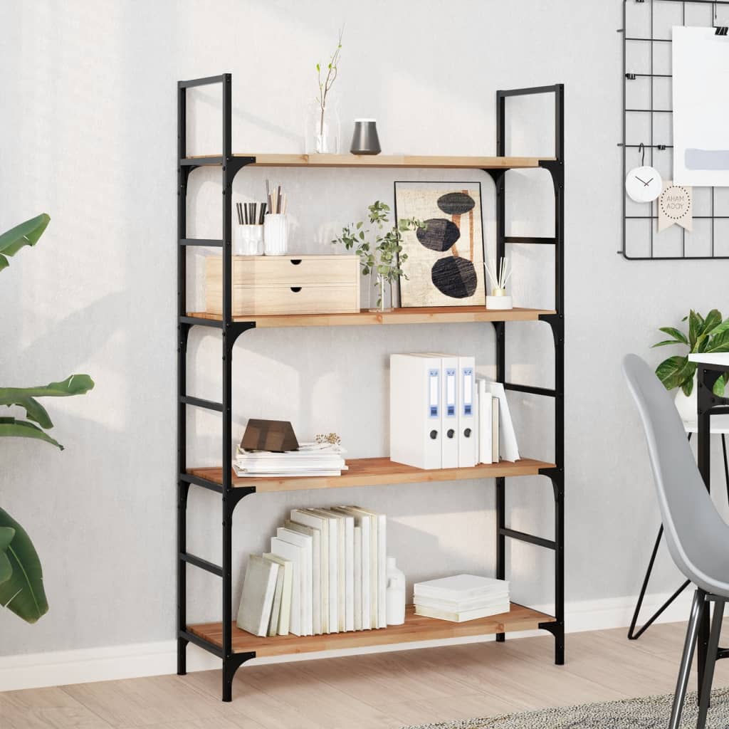 vidaXL Floating Wall Shelf 100x30x2 cm Solid Acacia Wood Oil-Treated
