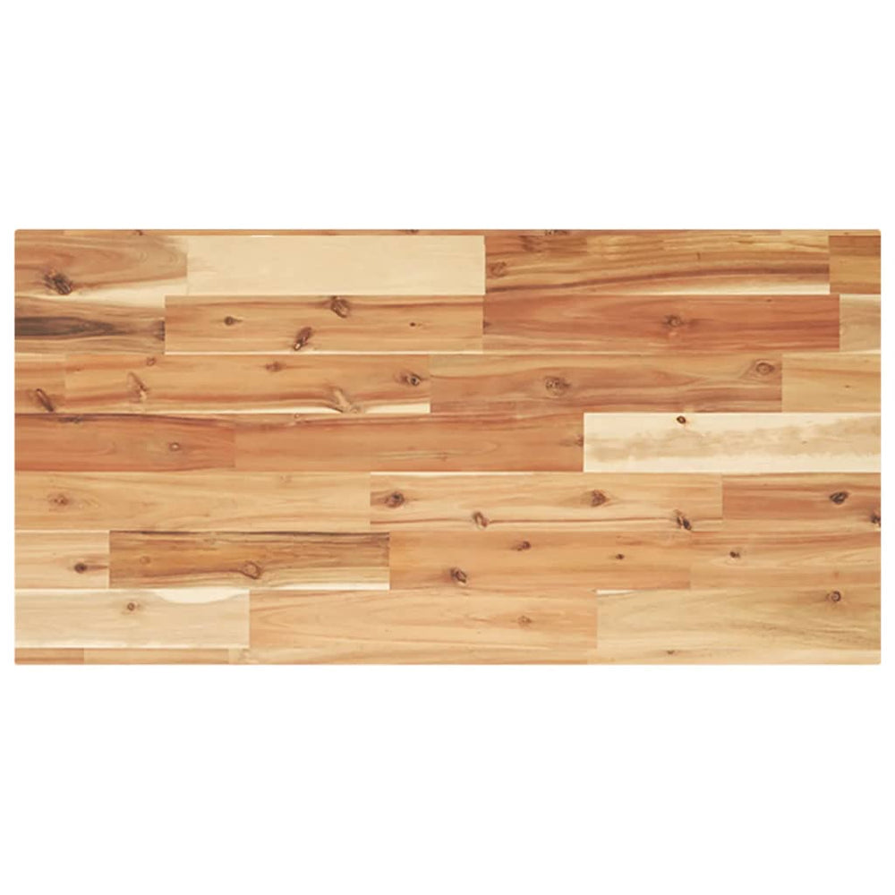 vidaXL Floating Shelf 80x40x2 cm Oil Coated Solid Acacia Wood