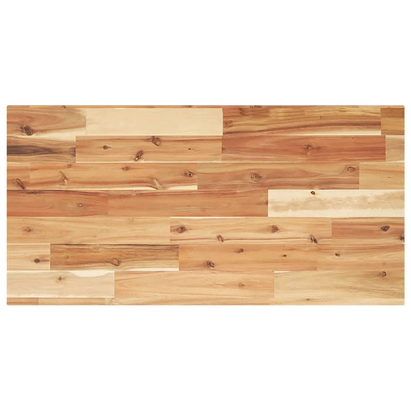 vidaXL Floating Shelf 80x40x2 cm Oil Coated Solid Acacia Wood