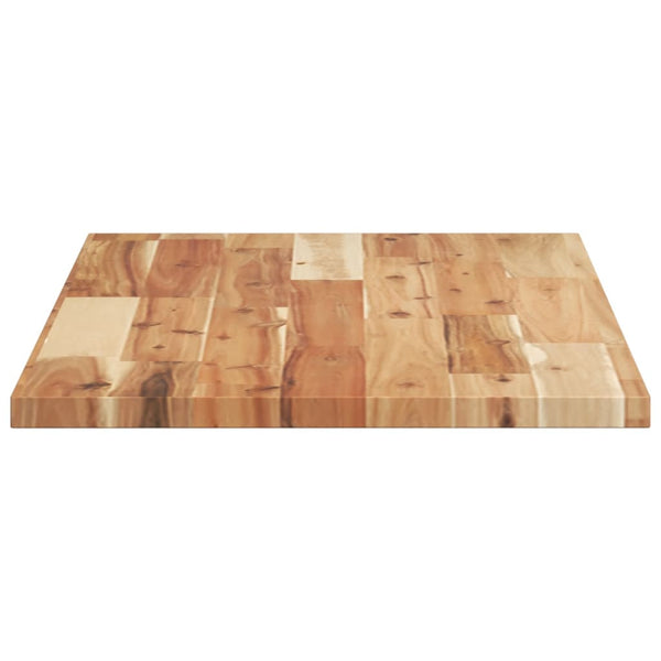 vidaXL Floating Shelf 80x40x2 cm Oil Coated Solid Acacia Wood