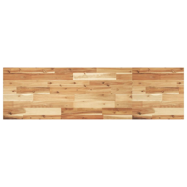 vidaXL Floating Shelf 120x40x2 cm Solid Acacia Wood, Oil-Treated