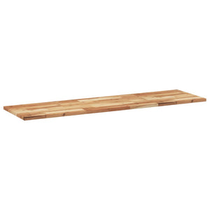 vidaXL Floating Shelf 120x40x2 cm Solid Acacia Wood, Oil-Treated