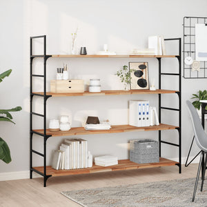 vidaXL Floating Shelves 2 pcs. 160x40x2 cm Solid Acacia Wood Oil-Treated