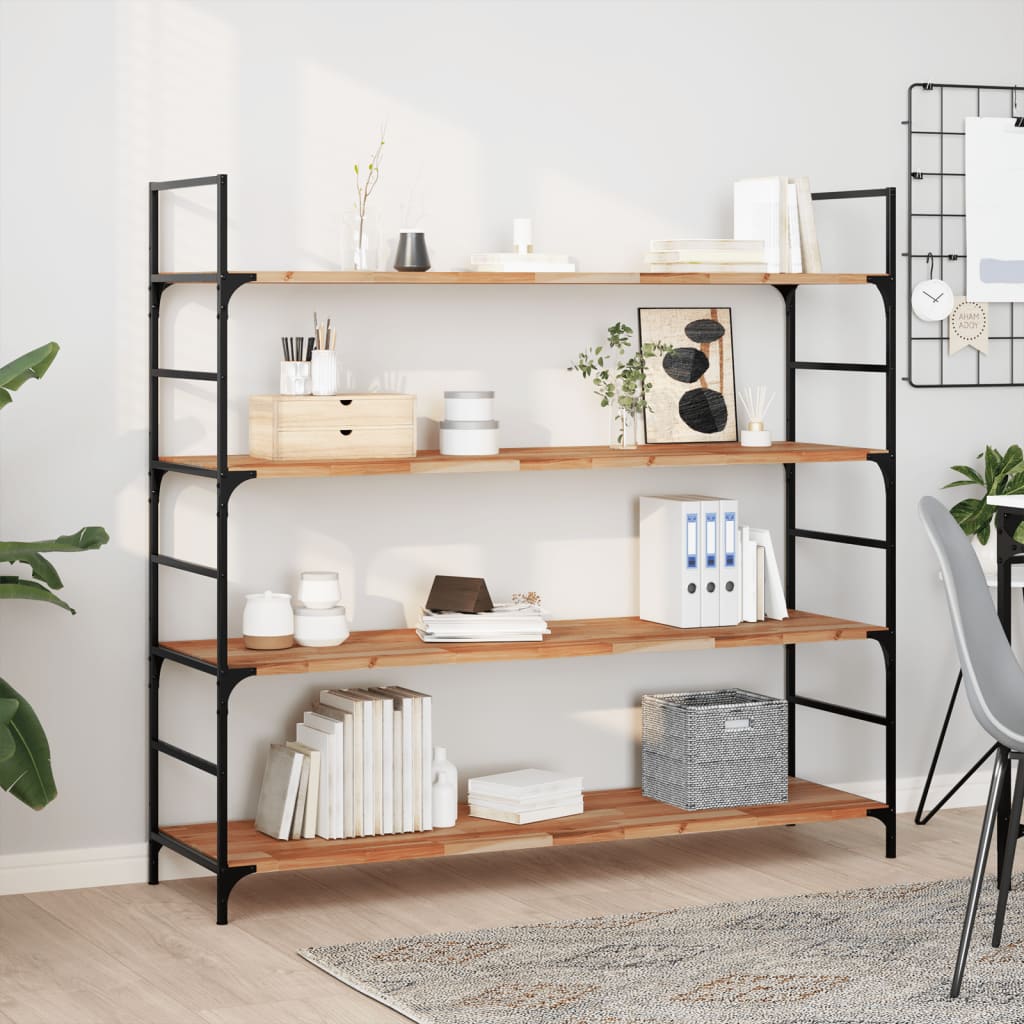 vidaXL Floating Shelves 2 pcs. 160x40x2 cm Solid Acacia Wood Oil-Treated