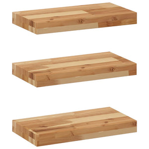 vidaXL Floating Shelves 3 pcs 60x20x4 cm Solid Acacia Wood Oiled