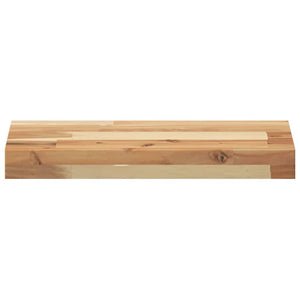 vidaXL Floating Shelves 3 pcs 60x20x4 cm Solid Acacia Wood Oiled