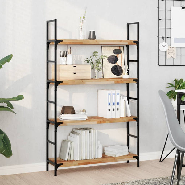 vidaXL Floating Wall Shelves 2 pcs. 80x20x4 cm Solid Acacia Wood Oil-treated