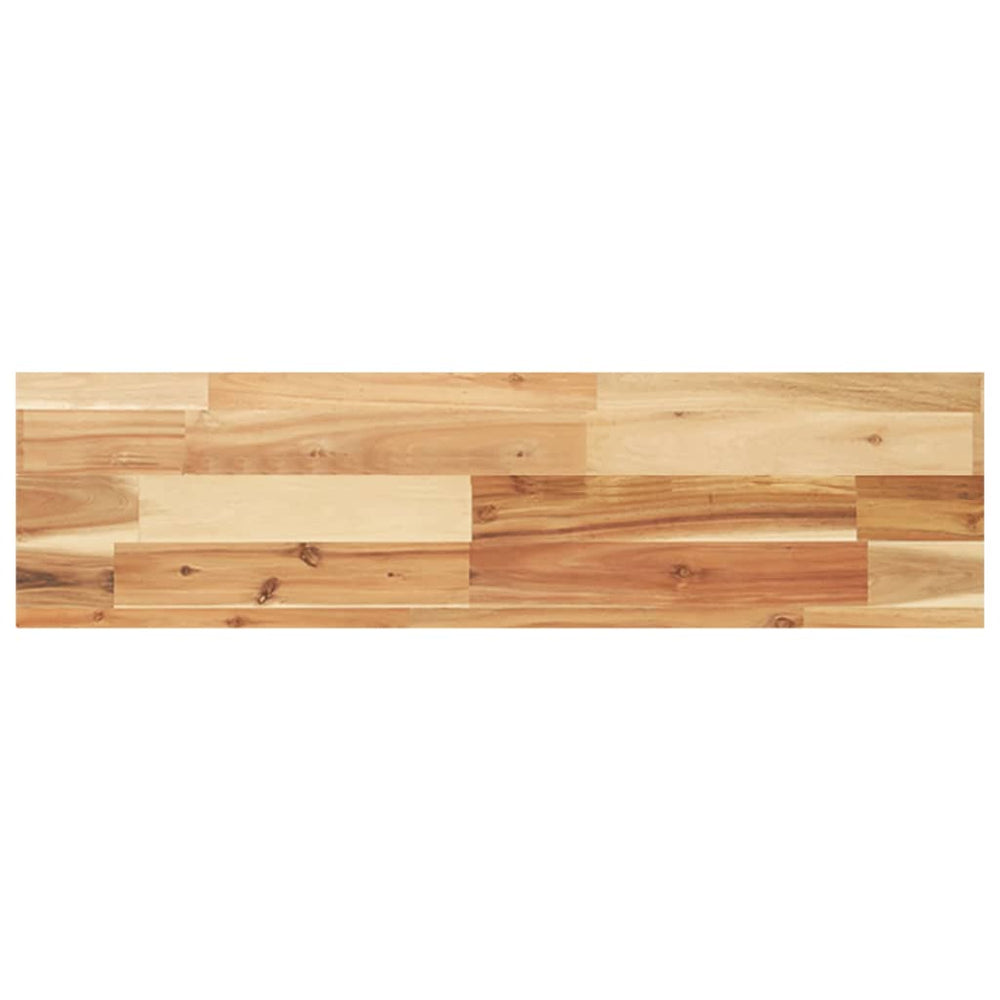vidaXL Floating Shelf 100x20x4 cm Solid Acacia Wood Oil-Treated