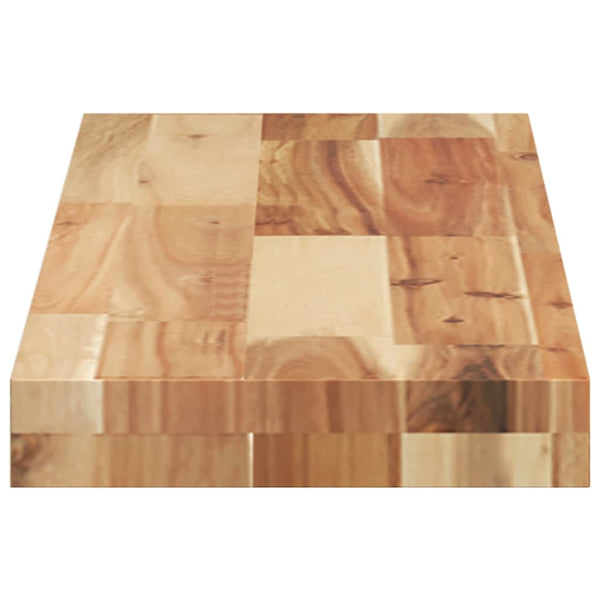 vidaXL Floating Shelf 100x20x4 cm Solid Acacia Wood Oil-Treated
