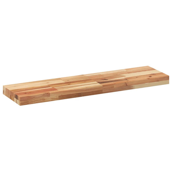 vidaXL Floating Shelf 100x20x4 cm Solid Acacia Wood Oil-Treated