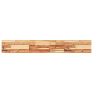 Massivholz Schweberegal Akazie 120 cm