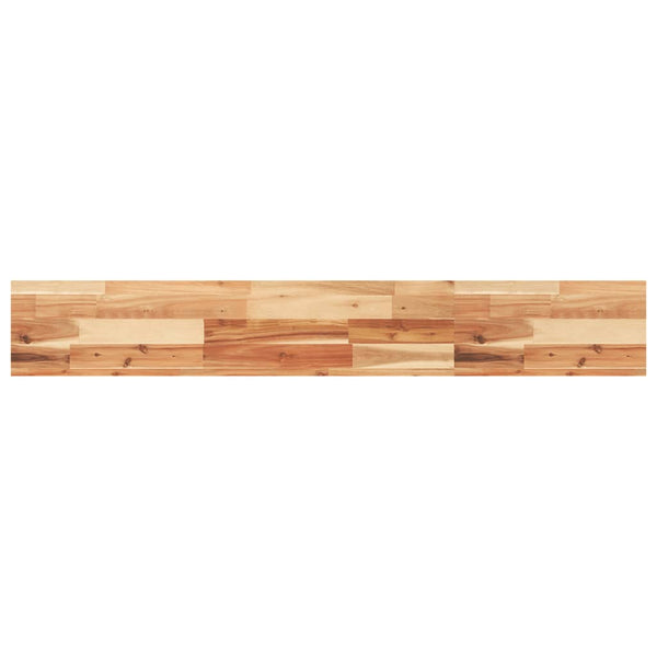 Massivholz Schweberegal Akazie 120 cm